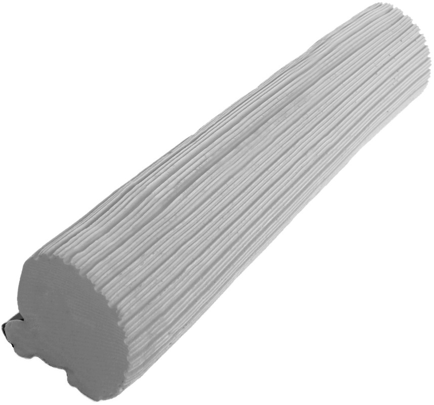 Насадка змінна до швабри ECO FABRIC PVA м'яка 33х6 см Сіра (EF-3033-SG)